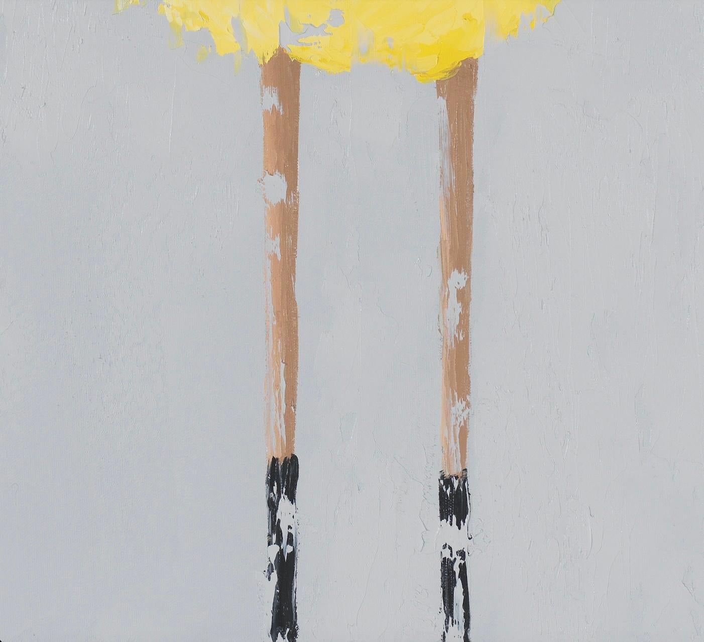 Aninka - Abstract Painting by René Romero Schuler