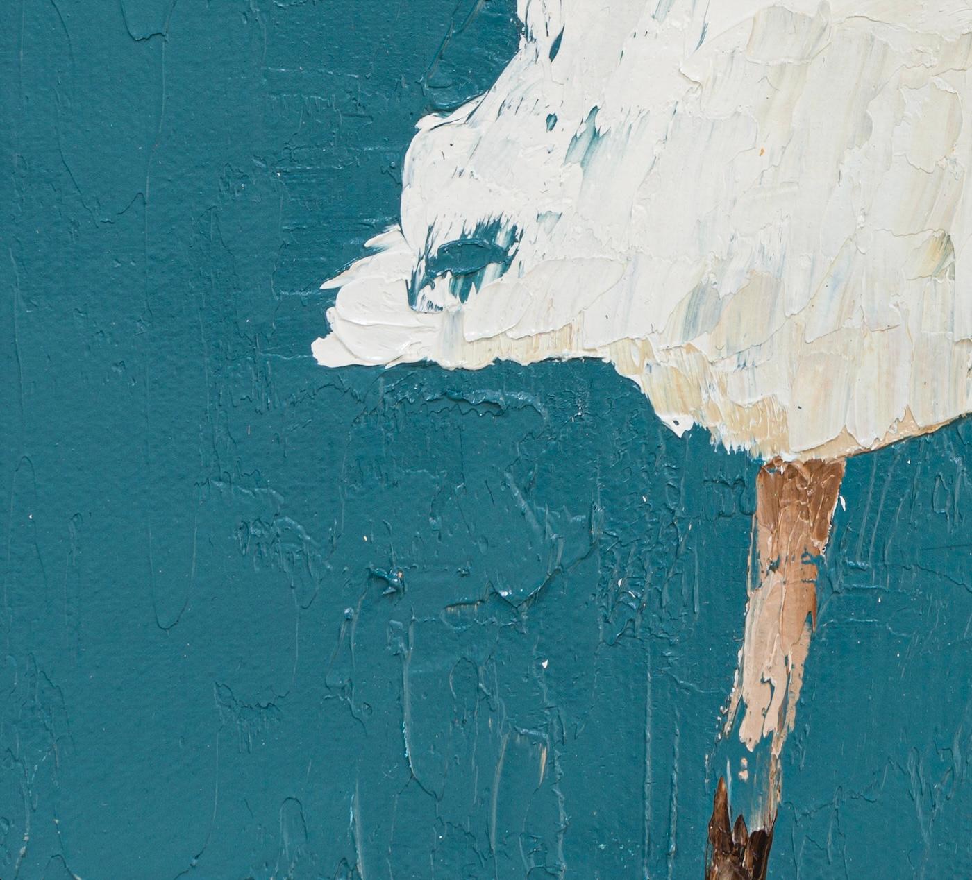 René Romero Schuler is an American painter and sculptor who creates powerful images that speak to the complexities of the human condition and the spirit that connects all human beings.
Feminine figures are a constant in Schuler’s art, which she