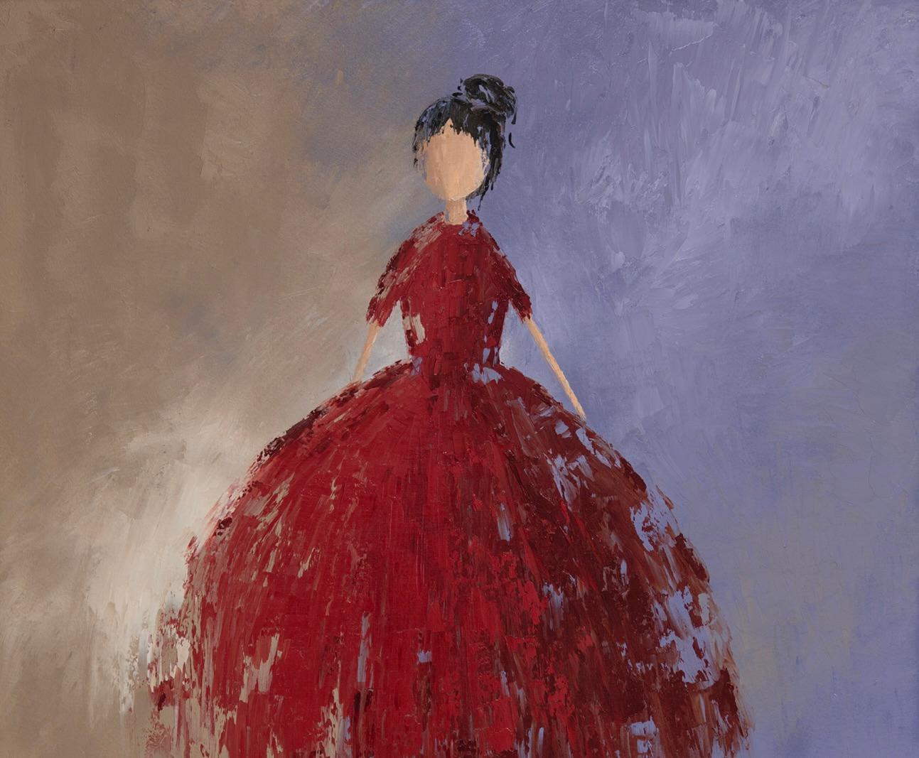 Dayana - Painting di René Romero Schuler
