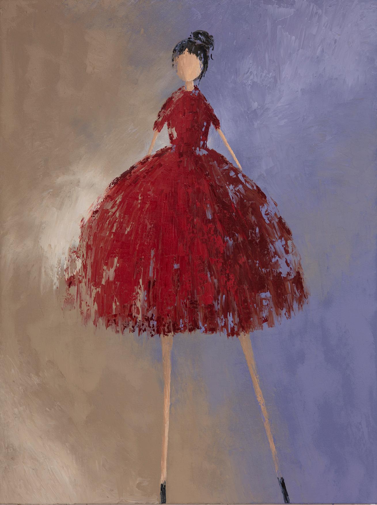 Figurative Painting di René Romero Schuler - Dayana