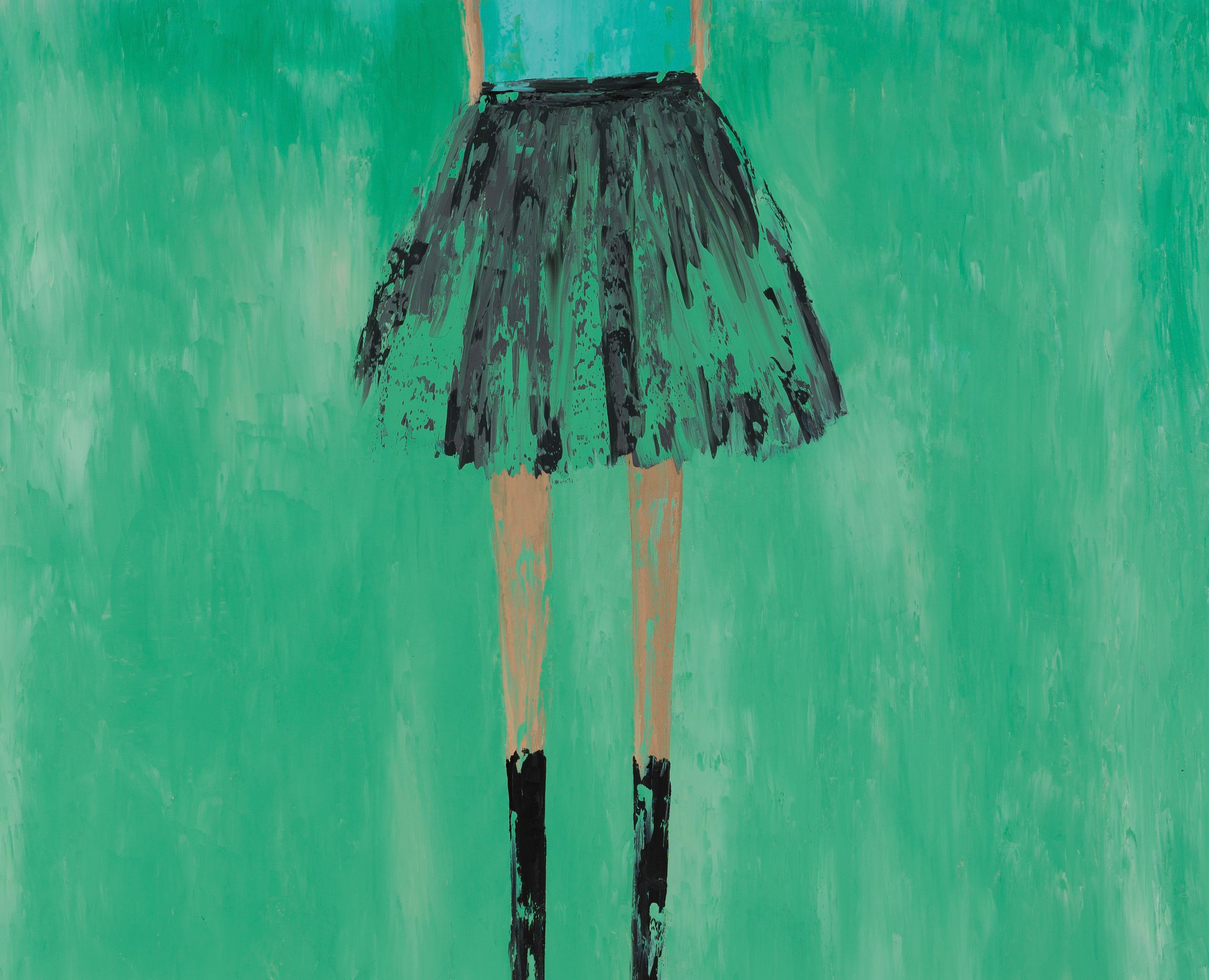 Gypsy - Contemporary Painting by René Romero Schuler