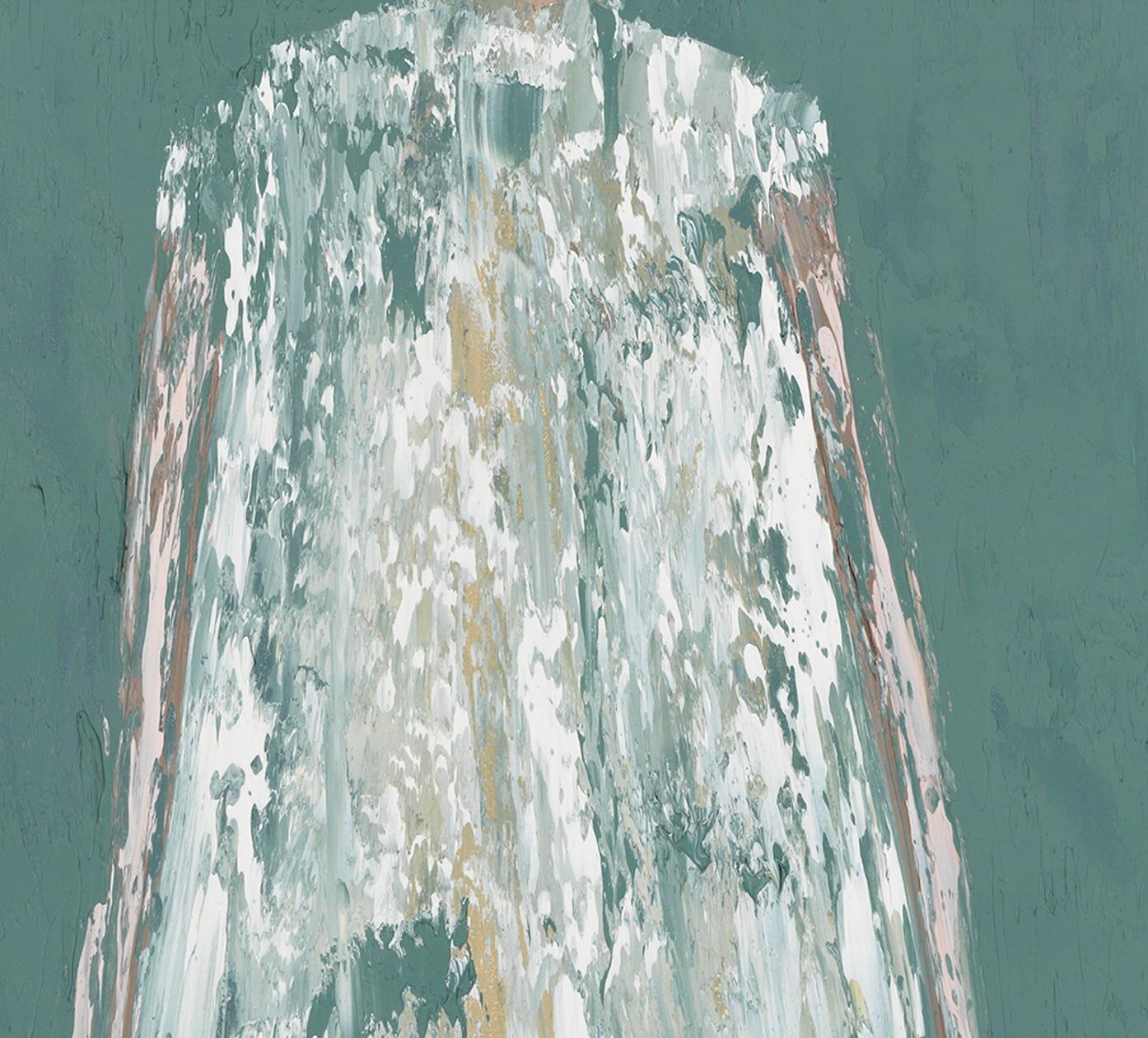Leska - Abstrait Painting par René Romero Schuler