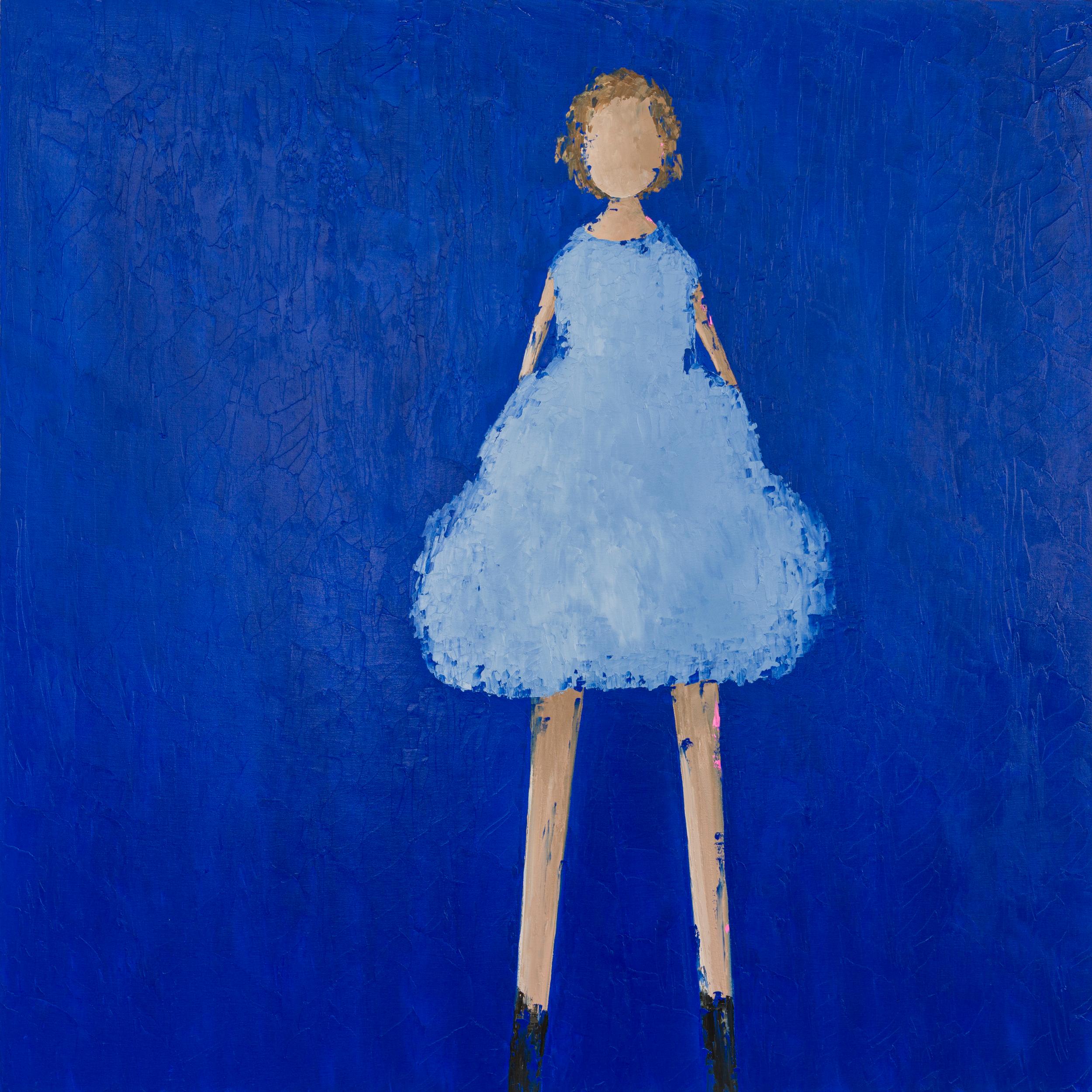 René Romero Schuler Figurative Painting – Ricara