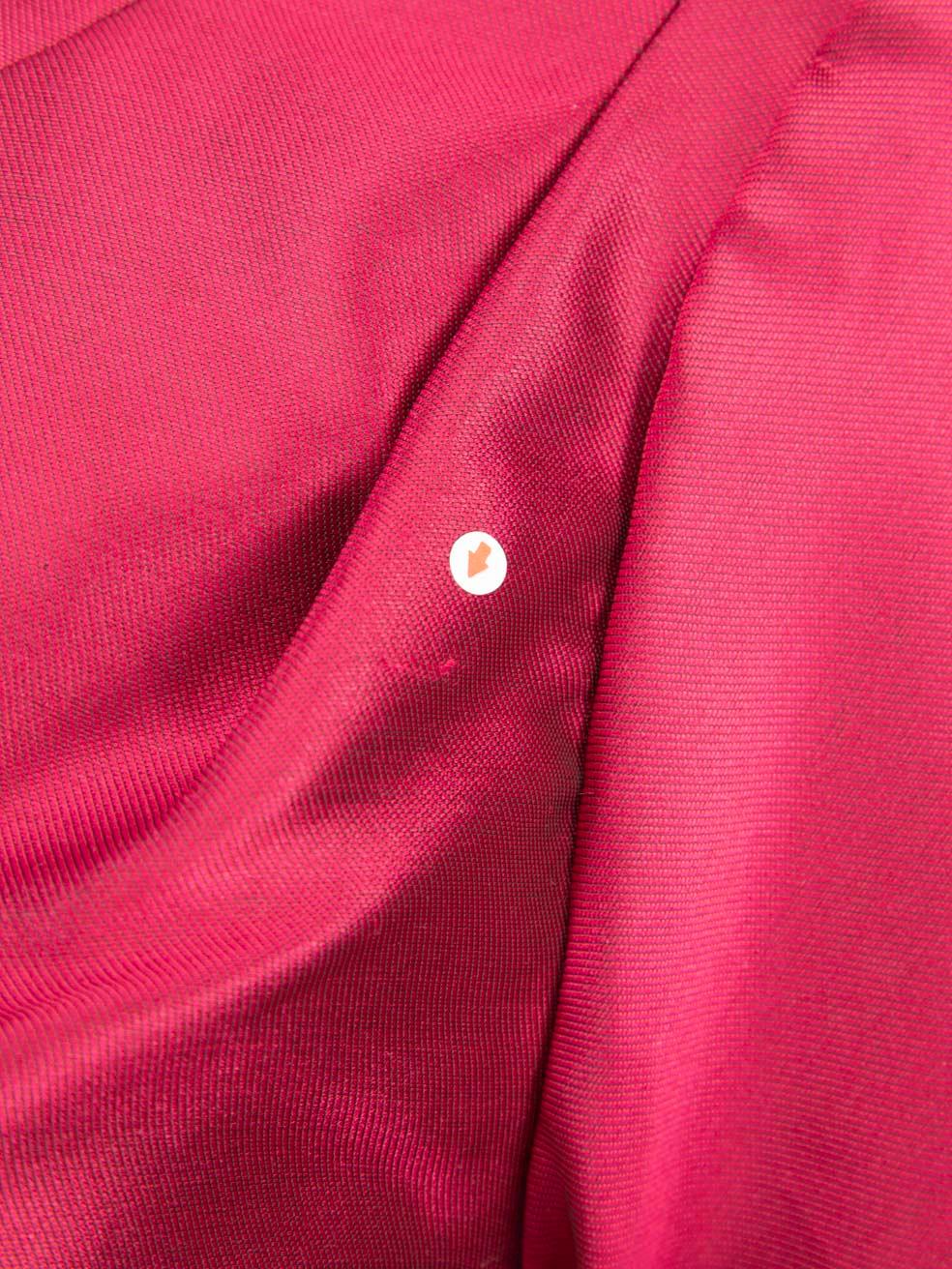 Rene Ruiz Rosa Kleid mit Blumendruck Größe L im Angebot 2