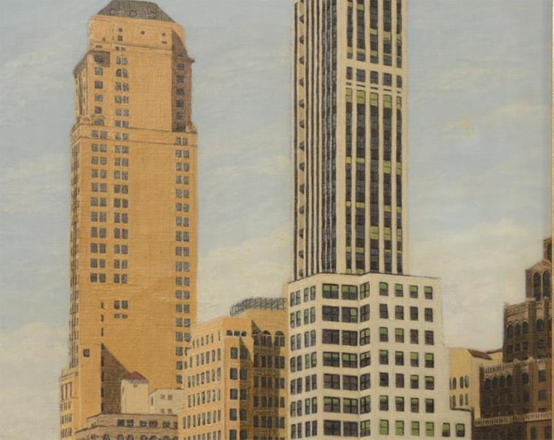 New York, USA (Amerikanische Moderne), Painting, von Rene Schmitt