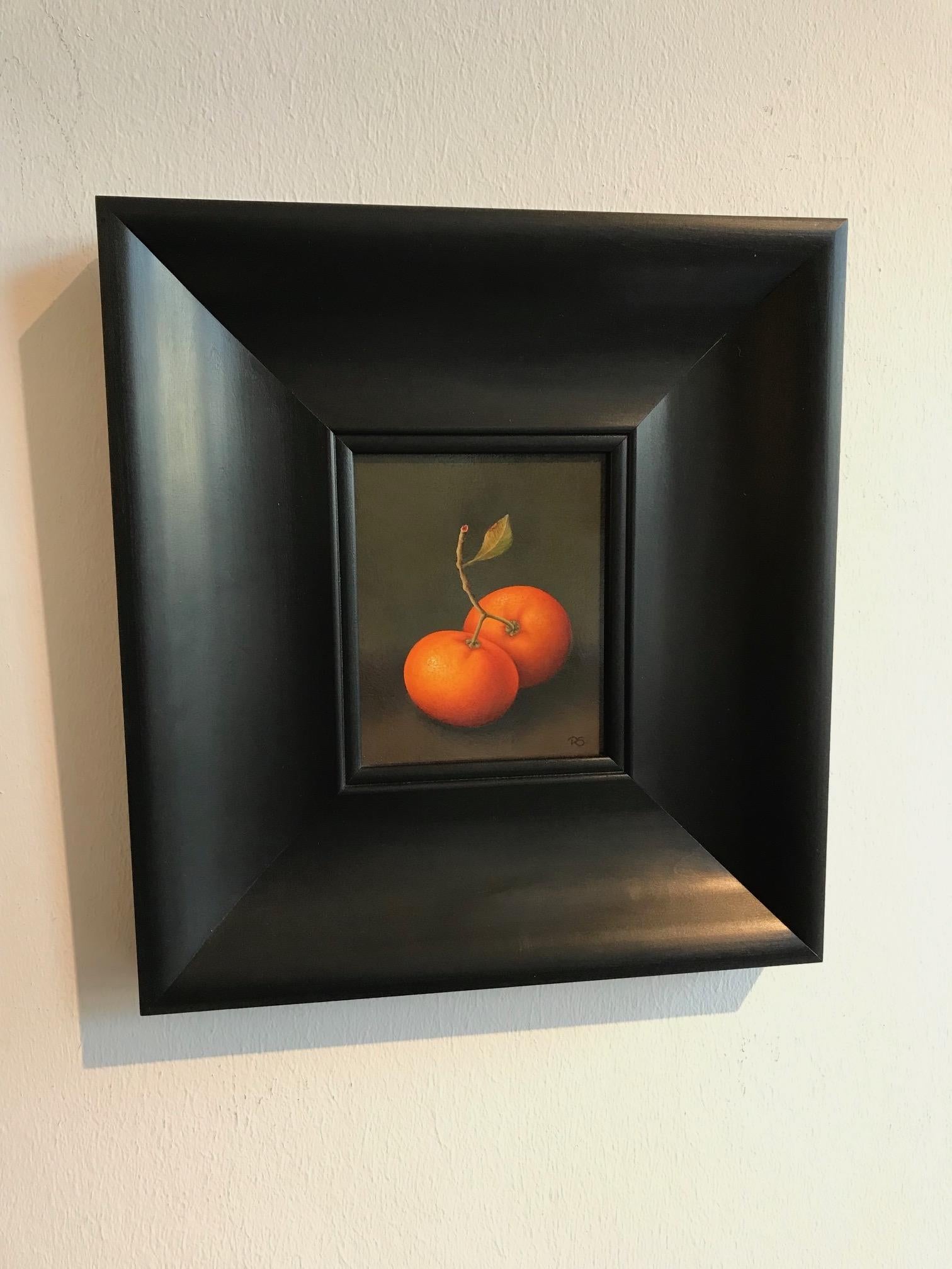 ''Clementines” Contemporary Fine Realist Still-Life Painting of Clementines 2