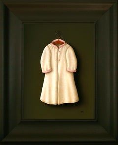 “Peignoir” Contemporary Fine Realist Still-Life Painting of a Peignoir, Pink