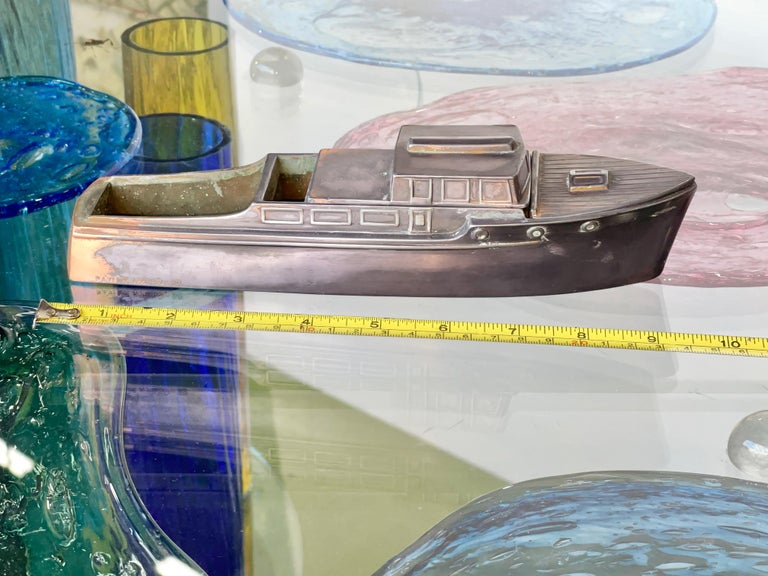 Rene Umberto Scarponi 1932 Patented Boat Cigarette and Cigar Holder and  Ashtray For Sale at 1stDibs