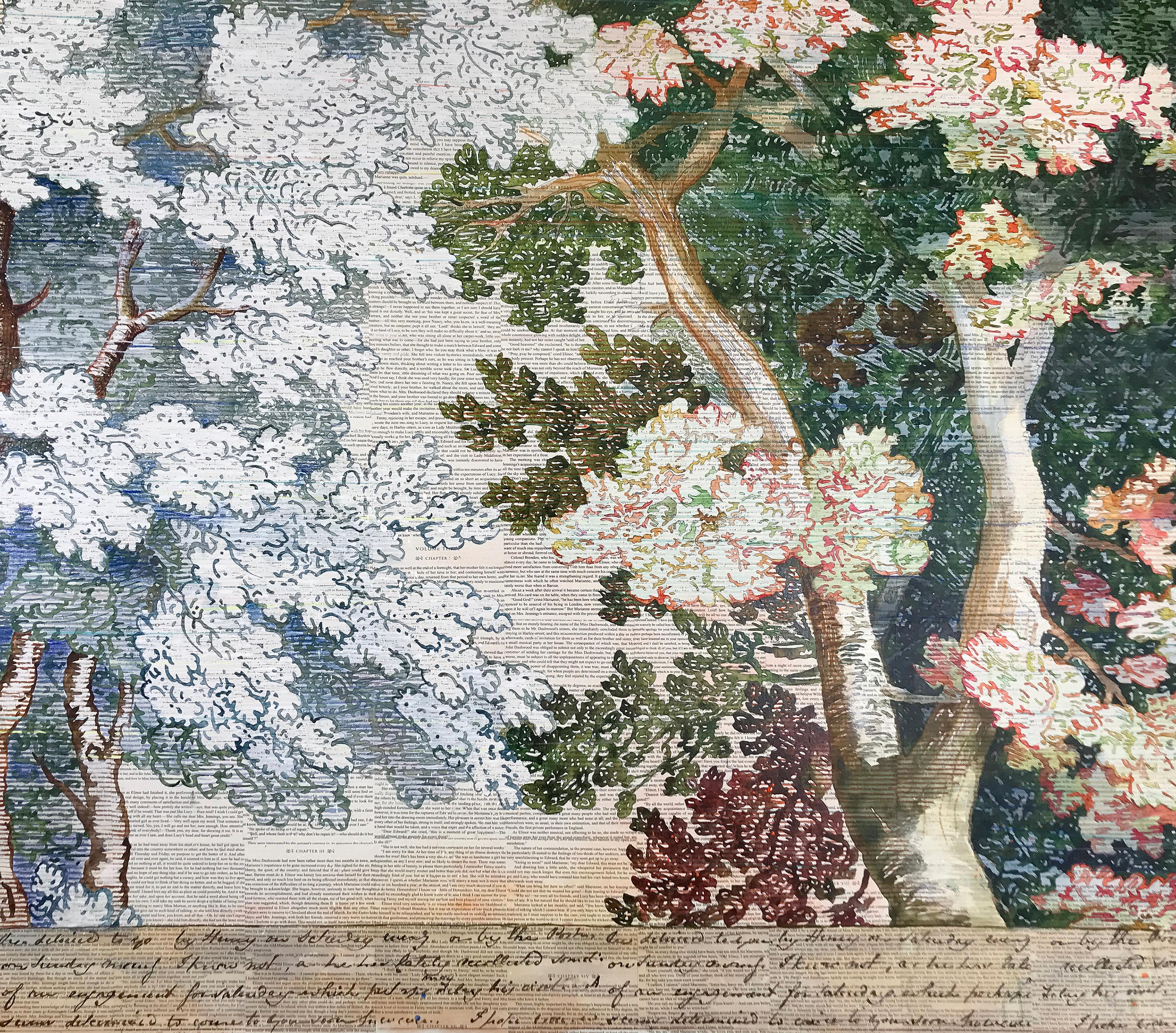 Austen's Arboretum - Mixed Media Art by Renee Bott