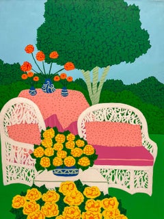 El invitado del jardín se viste