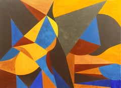 « Geometric II », Bay Area Abstraction, San Francisco Art Institute, Woman Artist