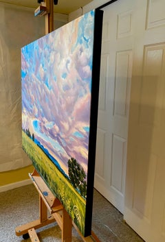 Finestra blu, dipinto originale