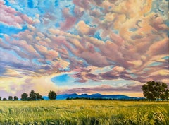 Finestra blu, dipinto originale