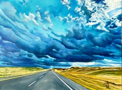 Massive Blues, Original Painting