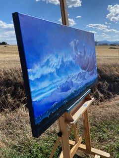 Haze viola, dipinto originale