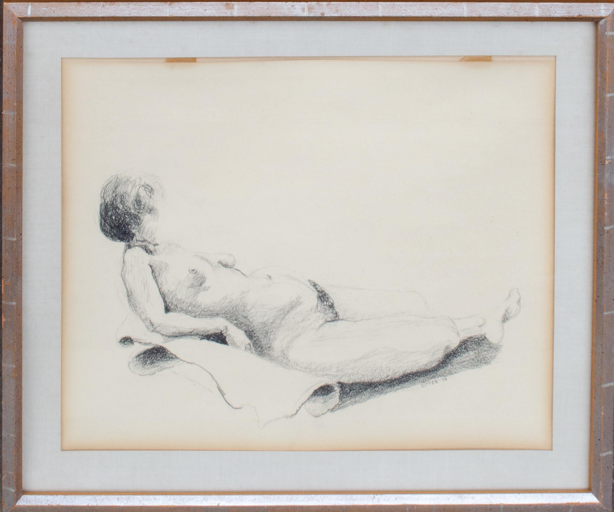 2 Renee Ritter Nude Figure Studies  For Sale 1