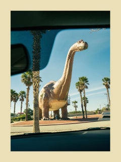 Dino - tourist photograph of Cabazon Dinosaur near Palm Springs California 