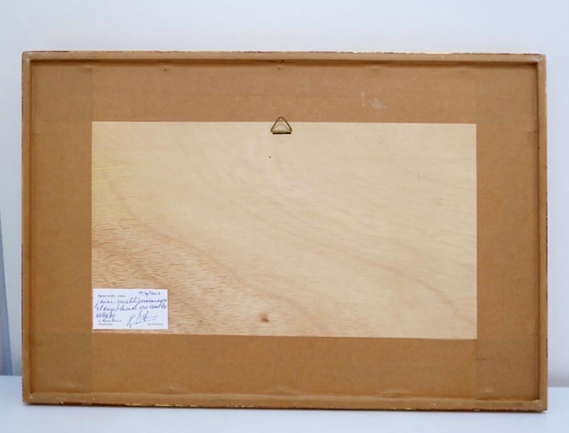Renée Smith Odou painting on panel - Belgium For Sale 9