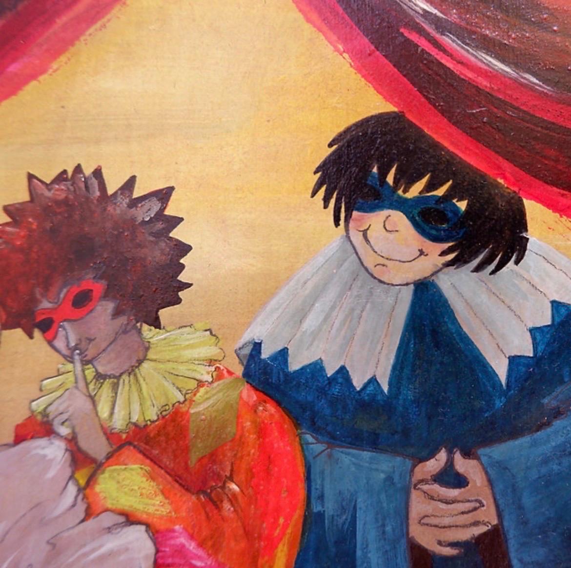 Renée Smith Odou painting on panel - Belgium

Wear consistent with age and use.

Carnival - Belgium painting artist