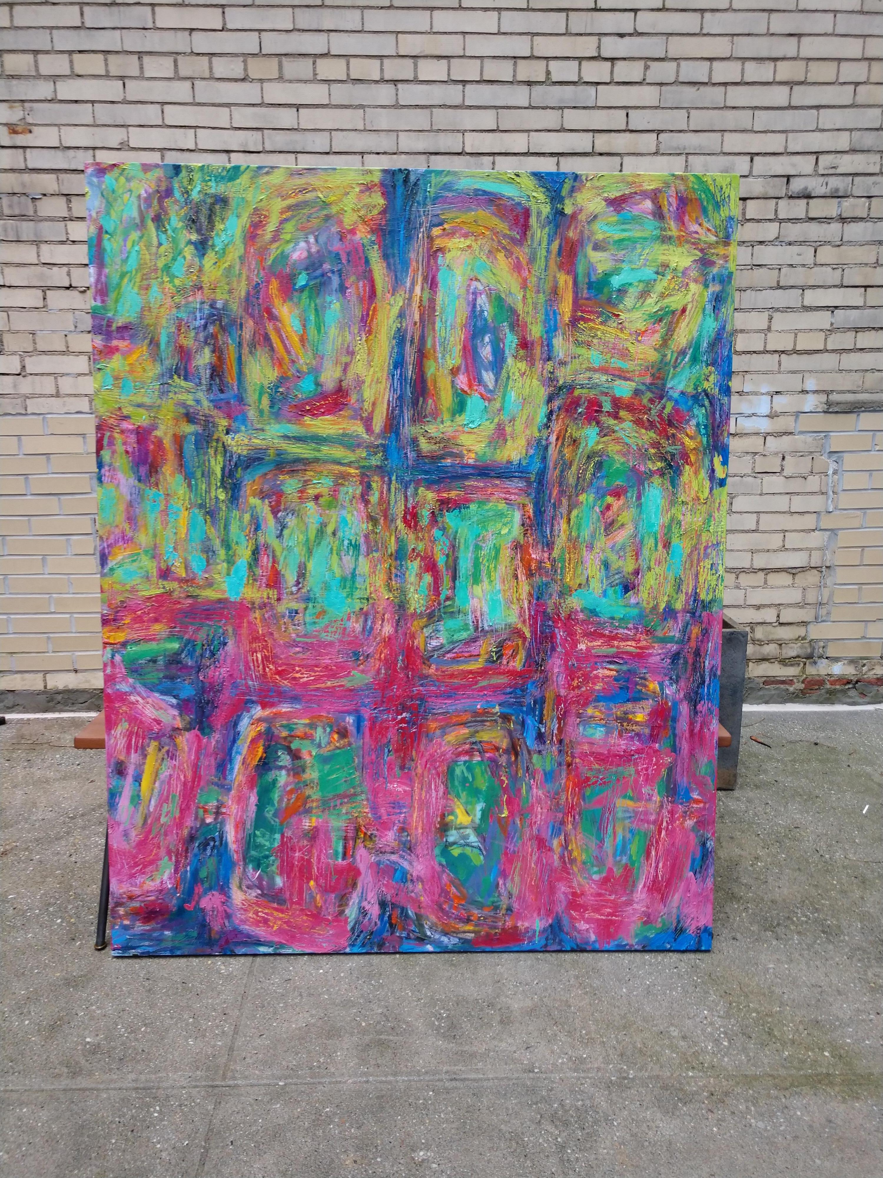 Serie Arcipelago: Pittura ad olio astratta contemporanea - Painting Espressionismo astratto di Renelio Marin