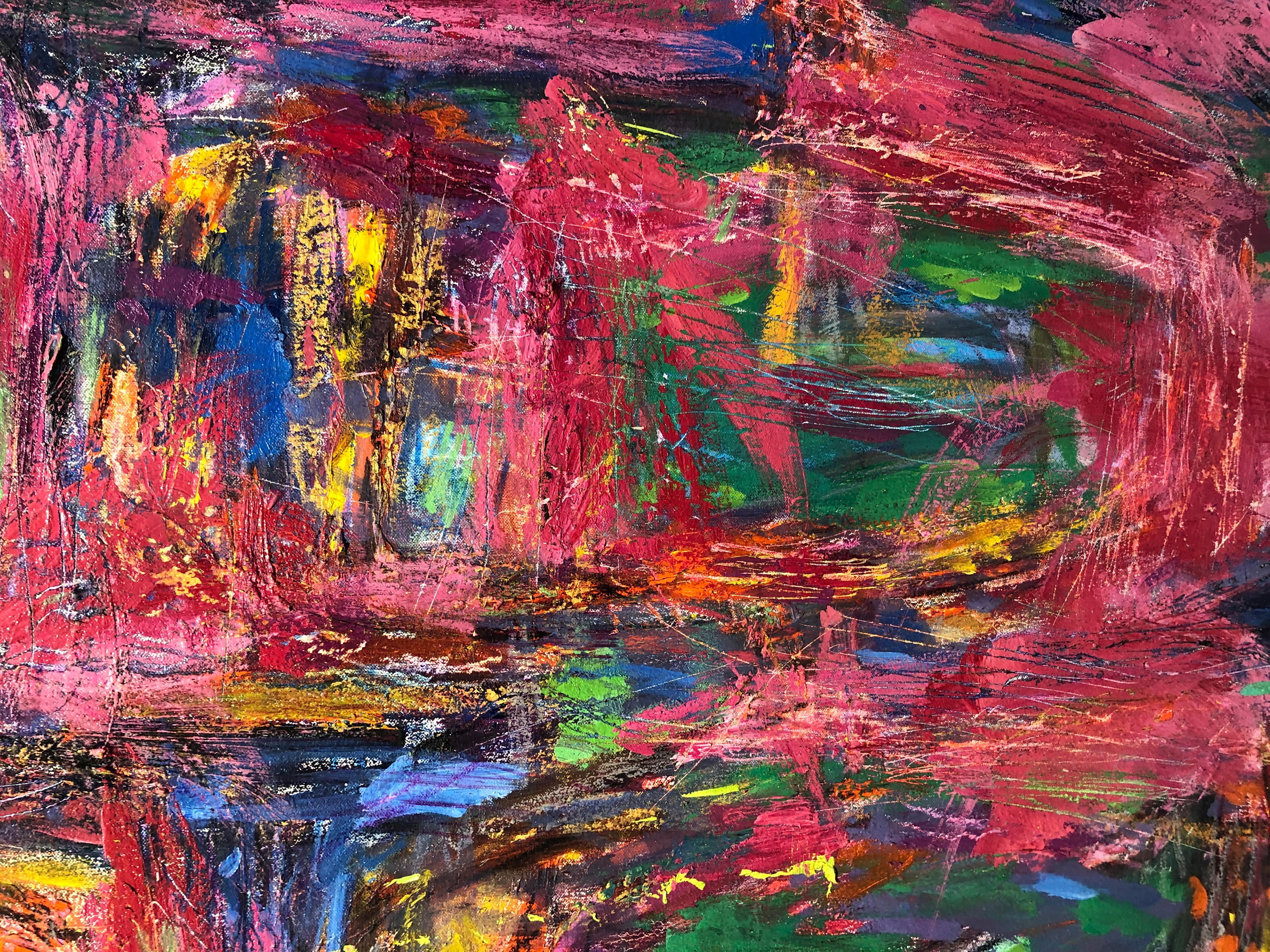 Serie Arcipelago: Pittura ad olio astratta contemporanea in vendita 1