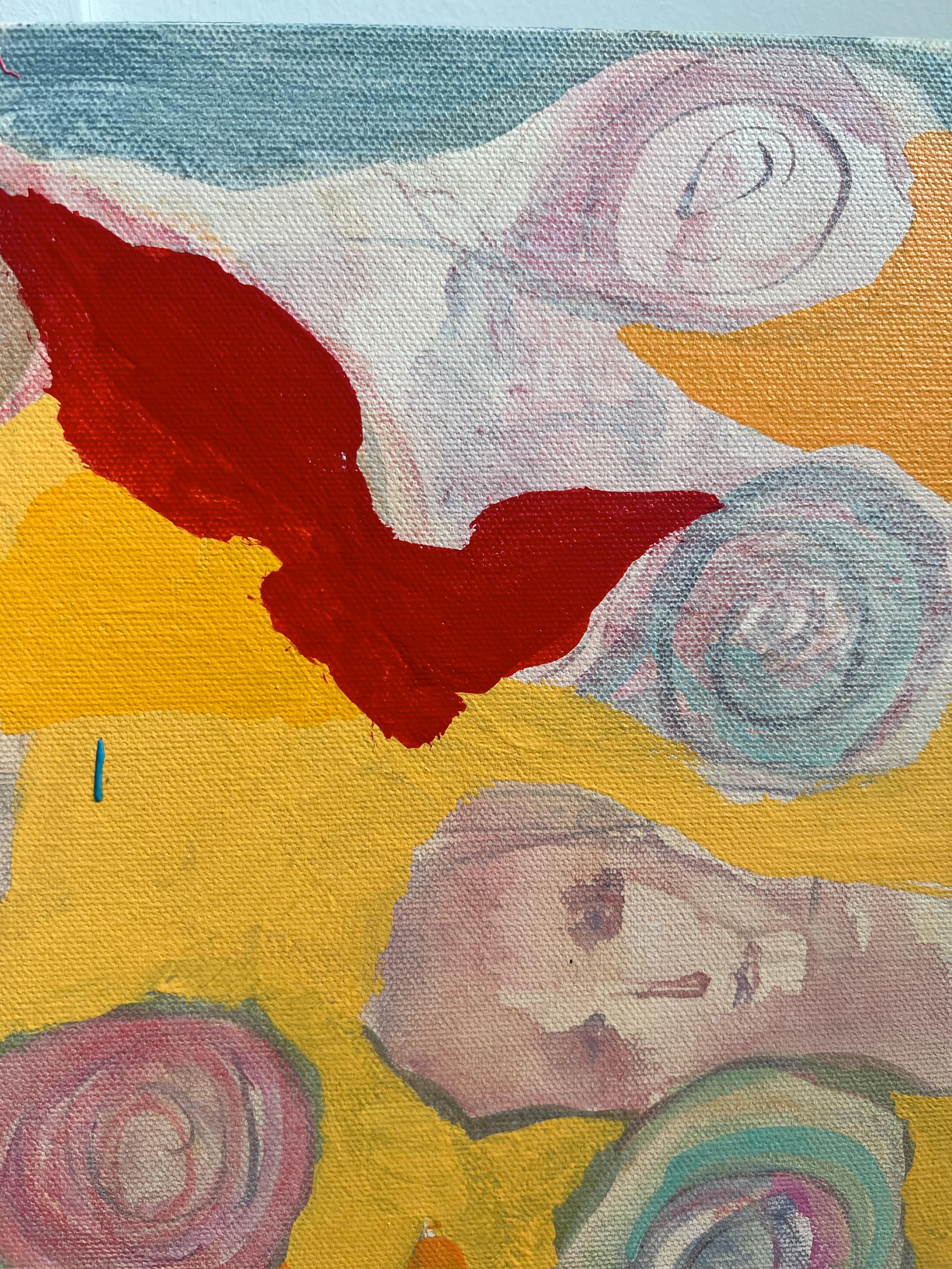 Pittura decorativa scadente - Painting Astratto di Renelio Marin