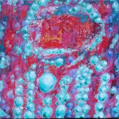 Boiling Pearls: Contemporary Abstract Oil Painting