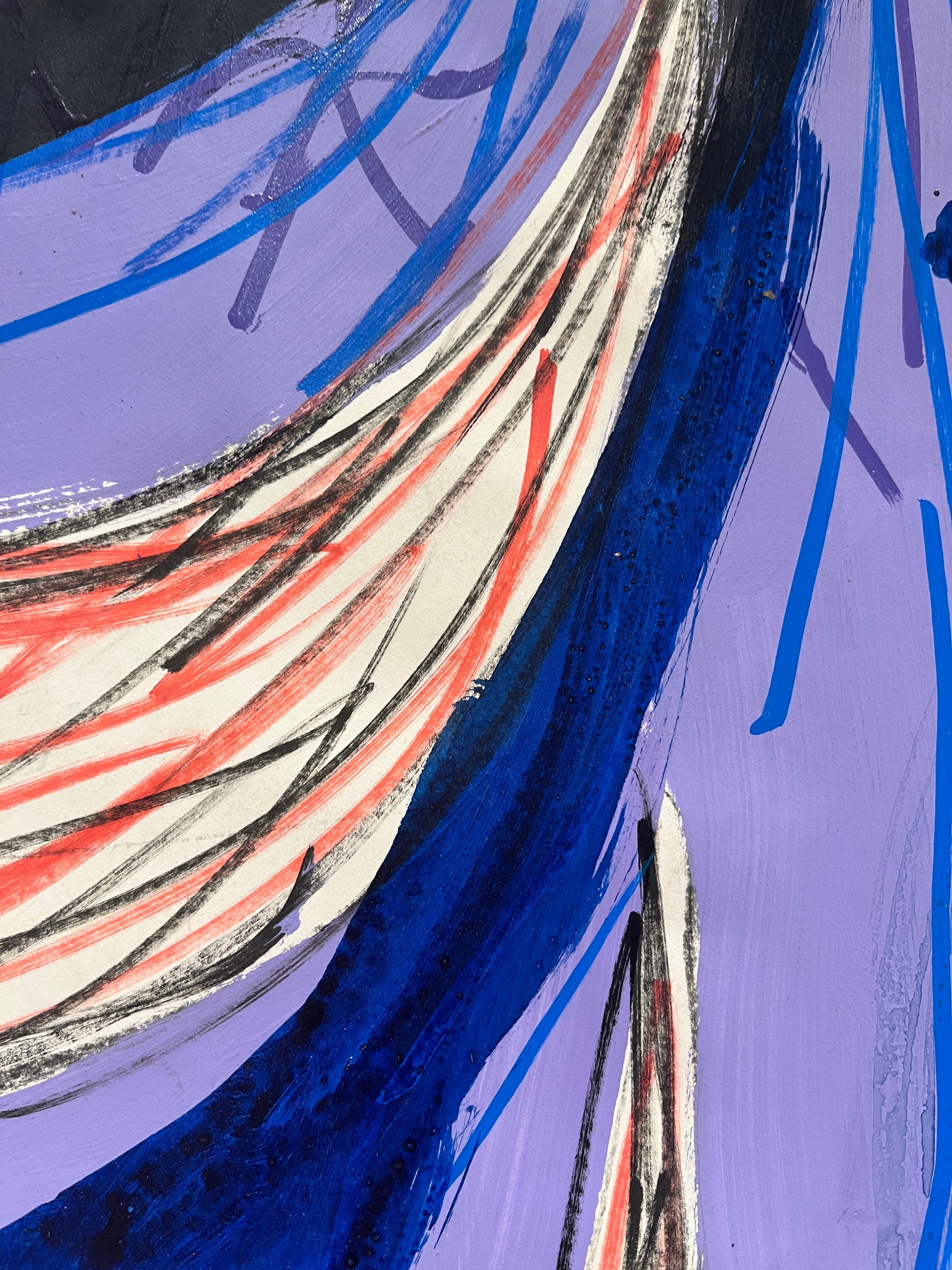 Albero 7 - Painting Astratto di Renelio Marin