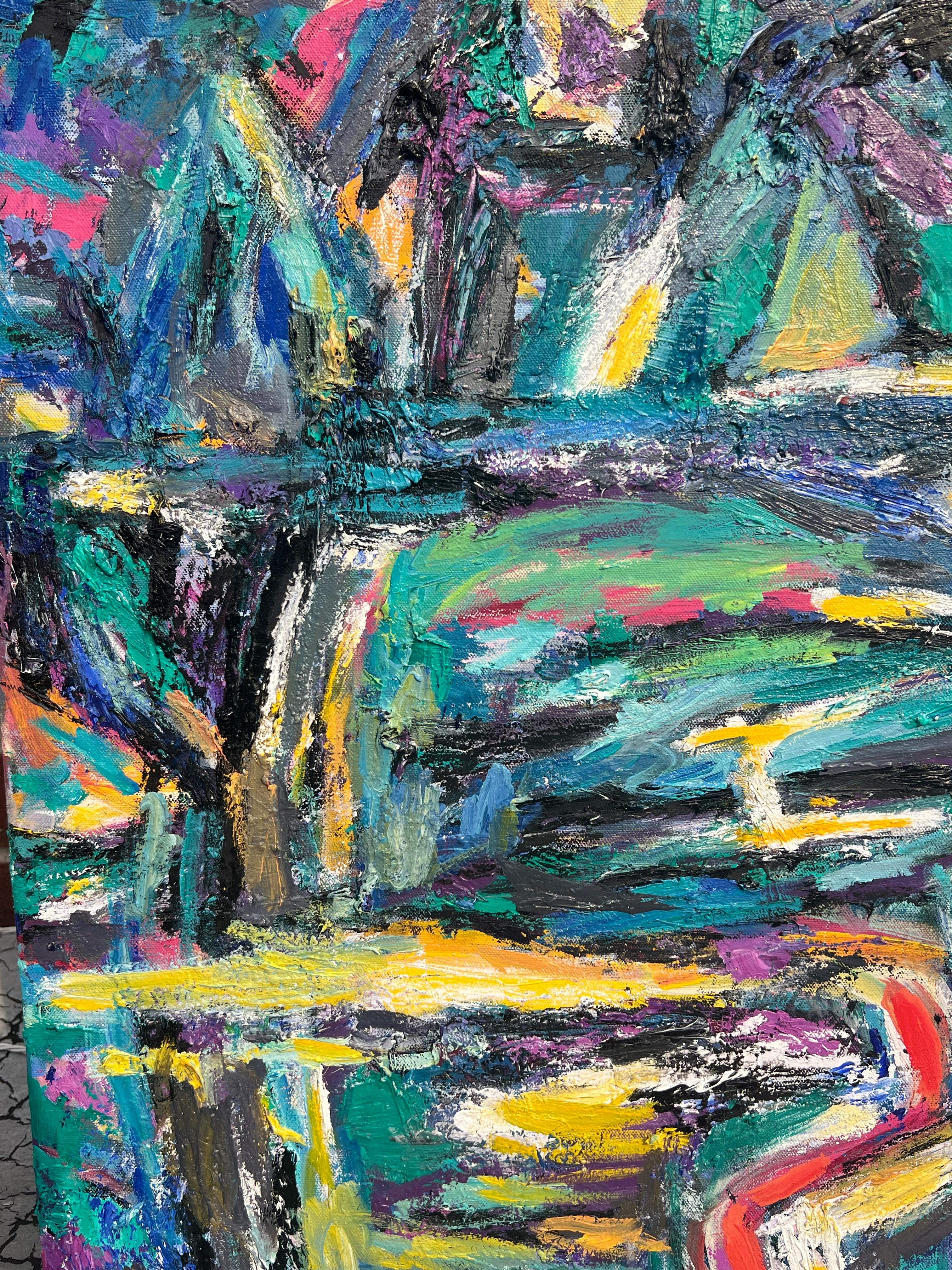 Guerriero - Painting di Renelio Marin
