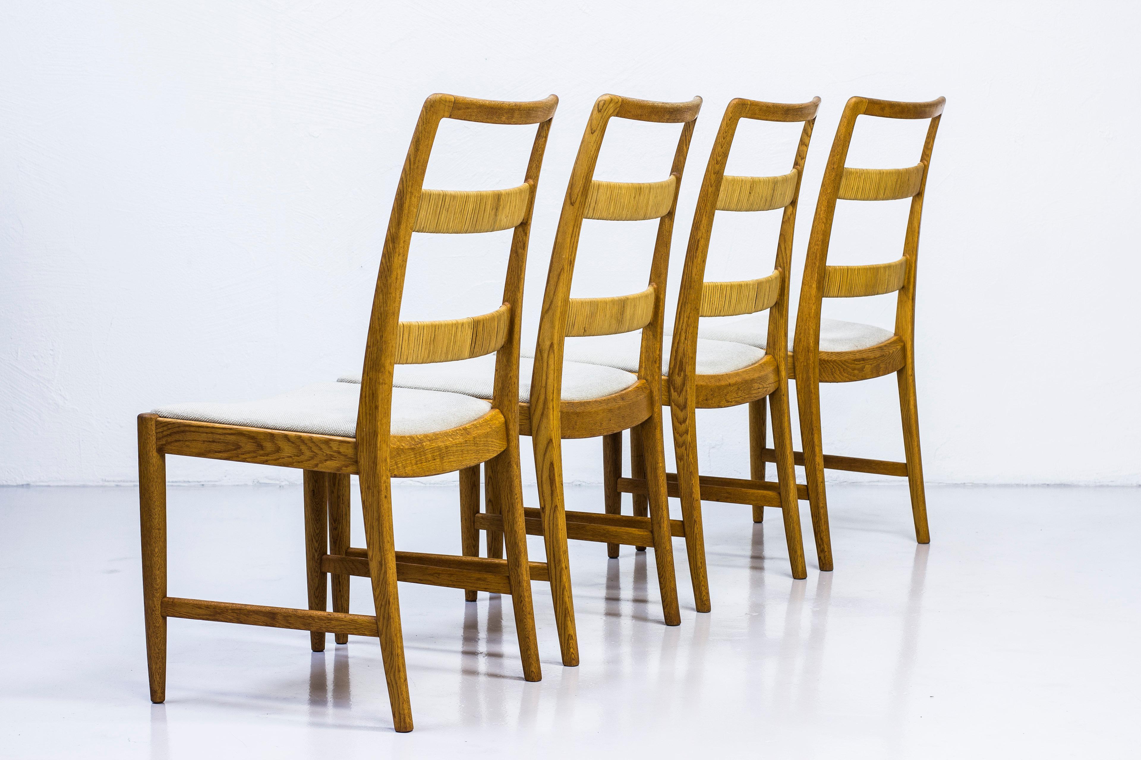 Set of four dining chairs model 