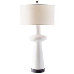 RENG, Finial, Form Bone Glaze Ceramic Lamp