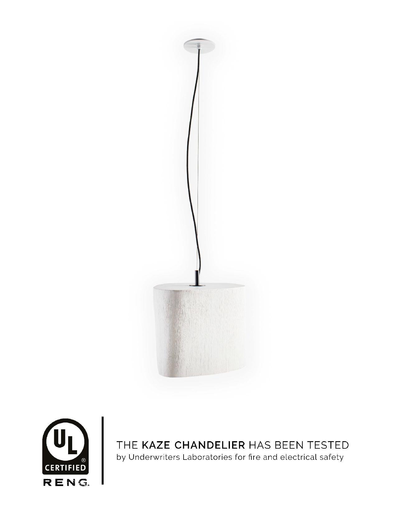 RENG, Kaze, Hand Formed Ceramic Pendant Light 1