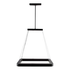 RENG, Miro, Forged Steel, Modernist Suspension Rectangular Led Light