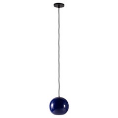 RENG, Tama Cobalt, Hand Formed Ceramic, Ball Form Down Light