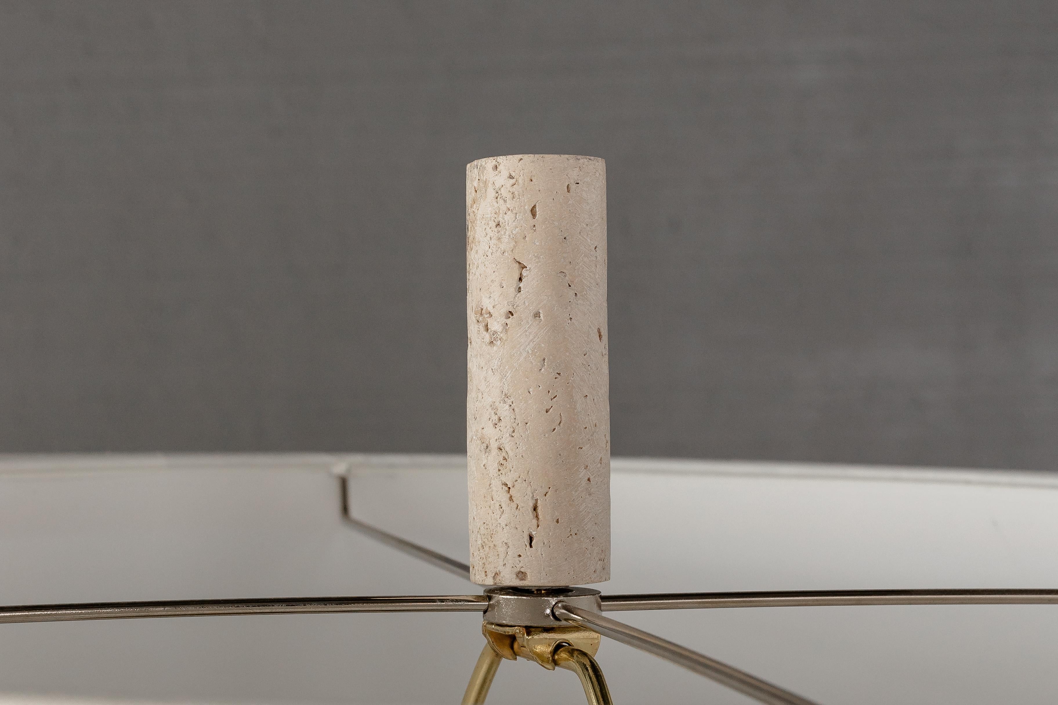 Contemporary Reng, Willow, Decorative Glass Table Lamp