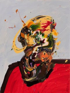 Chinese Contemporary Art by Renjie Gao - Portrait Triplet 1