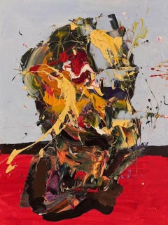 Chinese Contemporary Art by Renjie Gao - Portrait Triplet 2