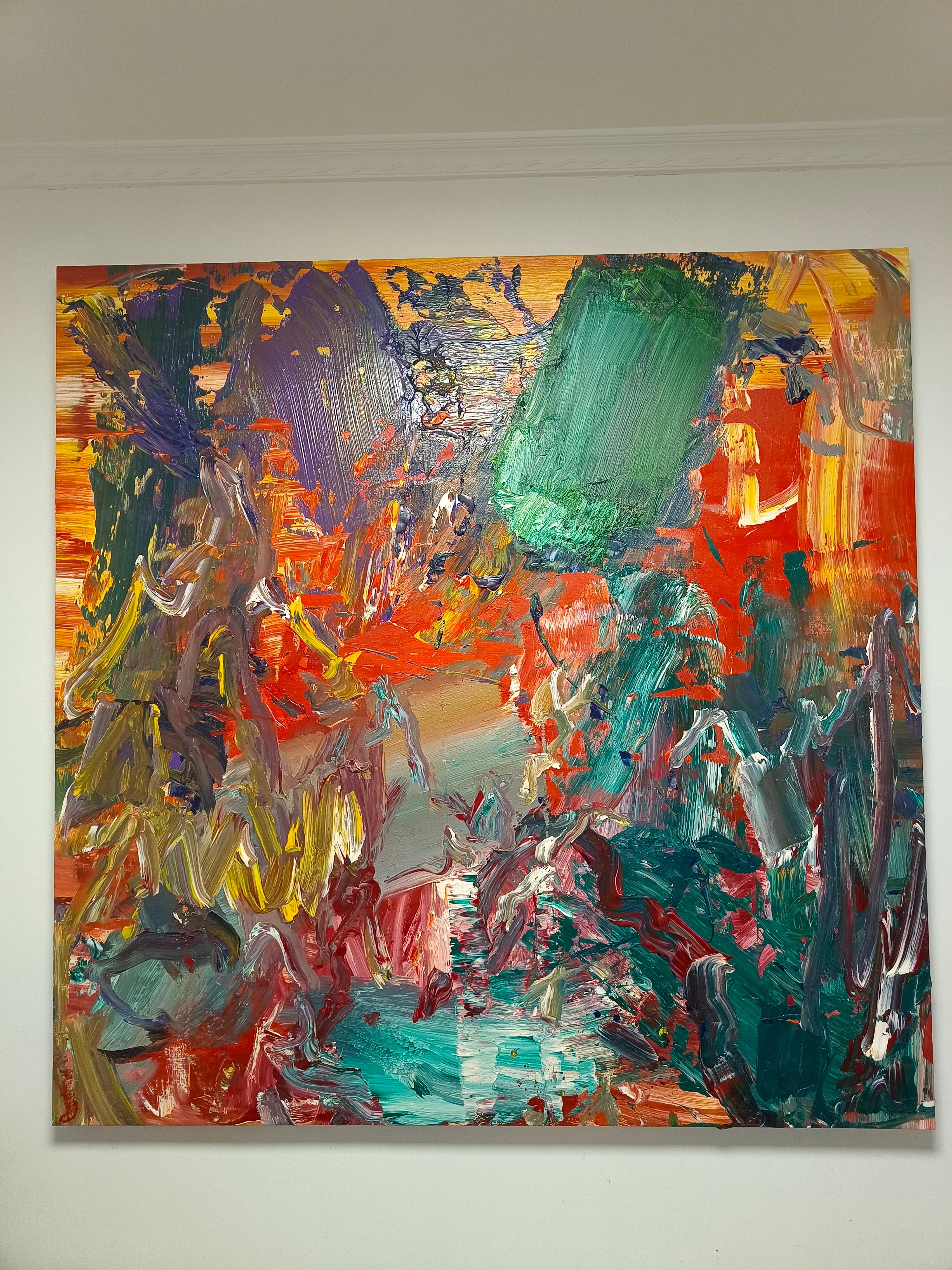 L'arte contemporanea cinese di Renjie Gao - Surging in vendita 2