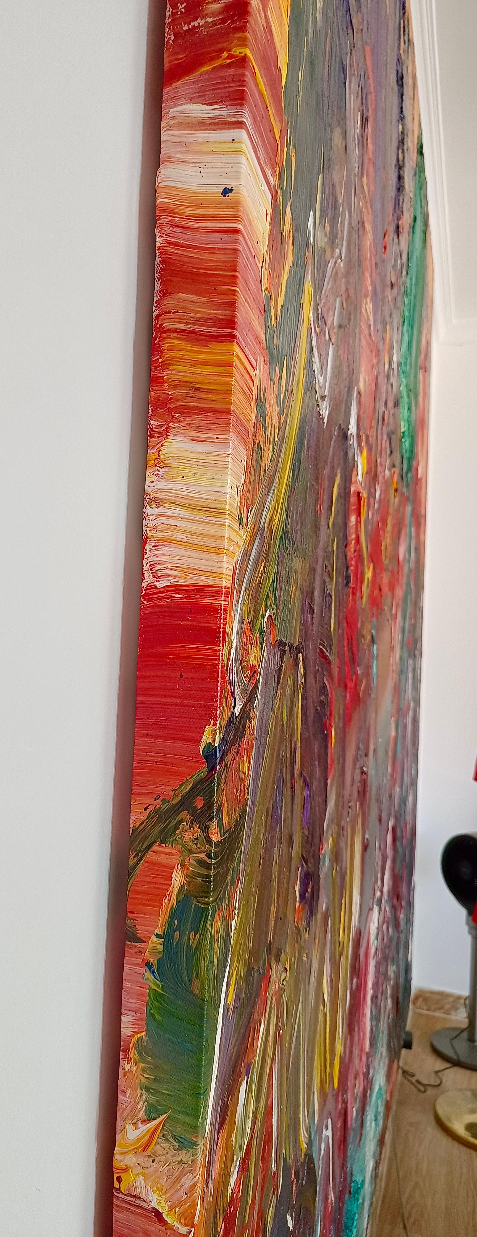 L'arte contemporanea cinese di Renjie Gao - Surging in vendita 4