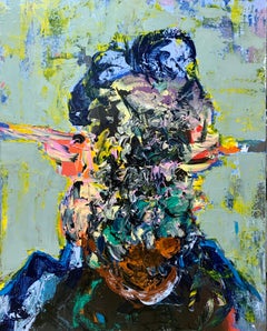 Chinese Contemporary Art by Renjie Gao - Portrait No 93