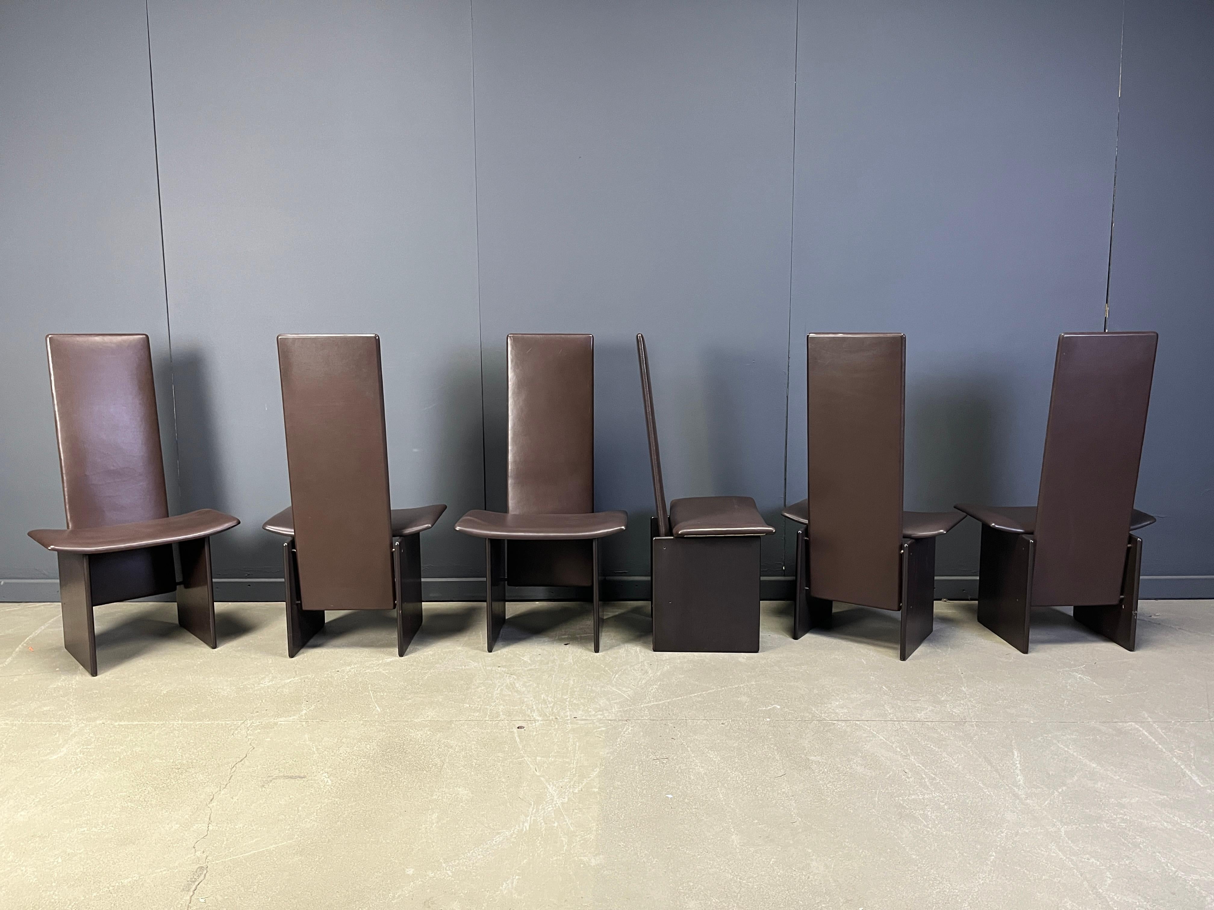 Sedie da pranzo Rennie di Kazuhide Takahama, 1970, Set di 6 in vendita 4