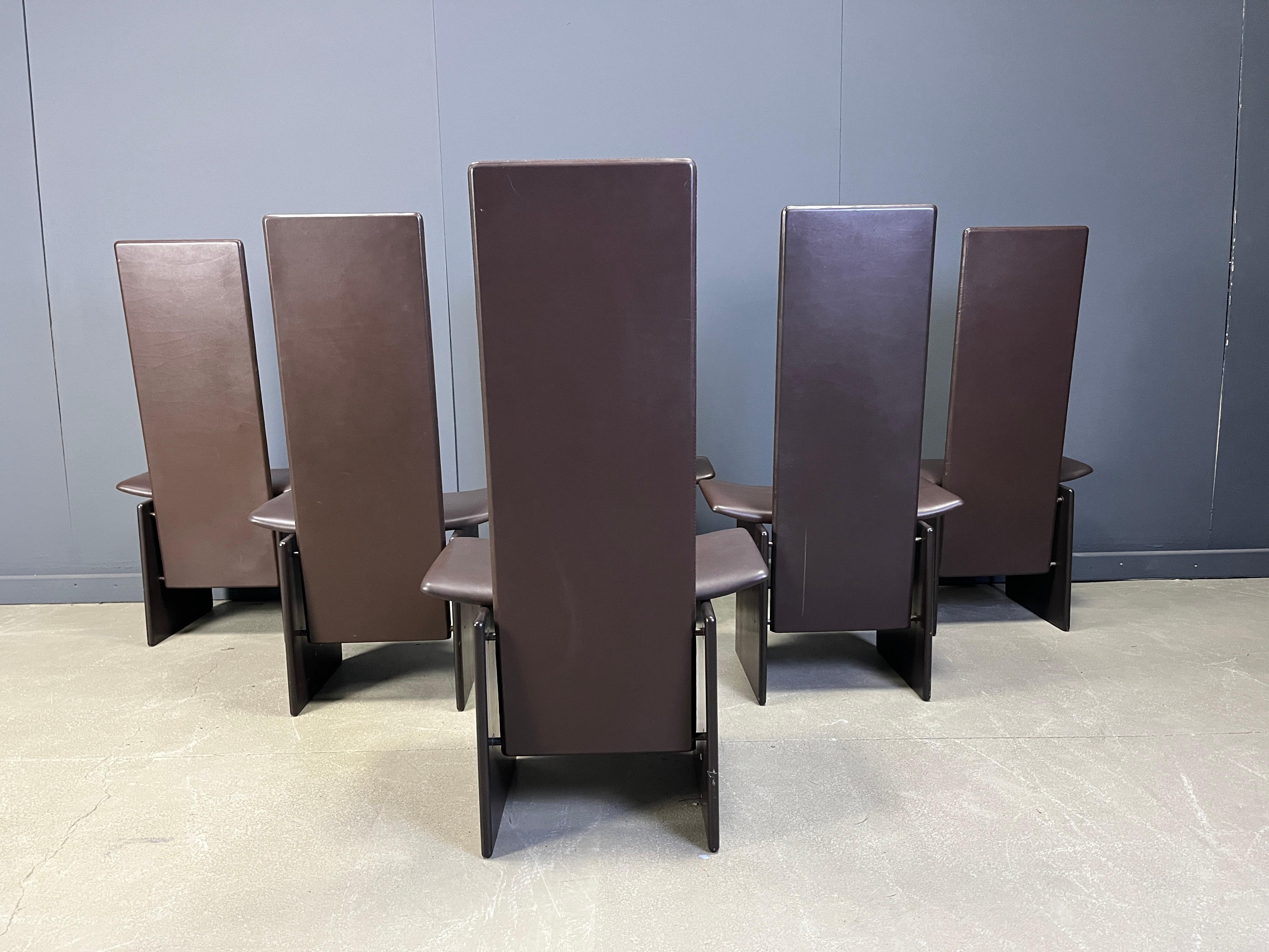 Fine XX secolo Sedie da pranzo Rennie di Kazuhide Takahama, 1970, Set di 6 in vendita