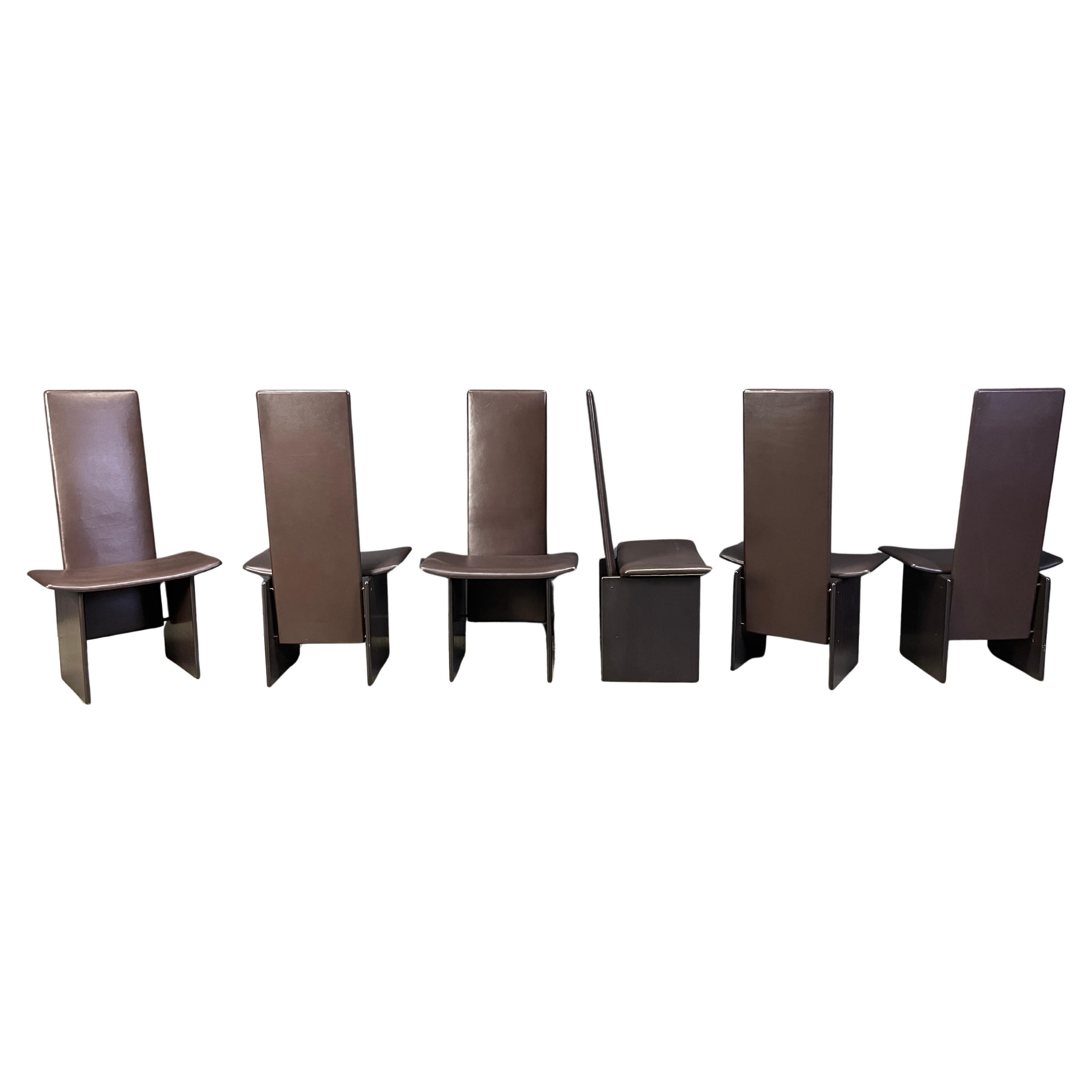 Sedie da pranzo Rennie di Kazuhide Takahama, 1970, Set di 6 in vendita