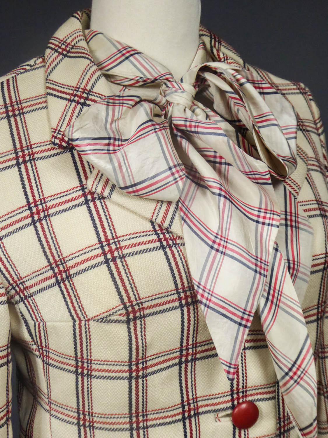 Renny Couture Jacket and dress set Paris Circa 1970 1
