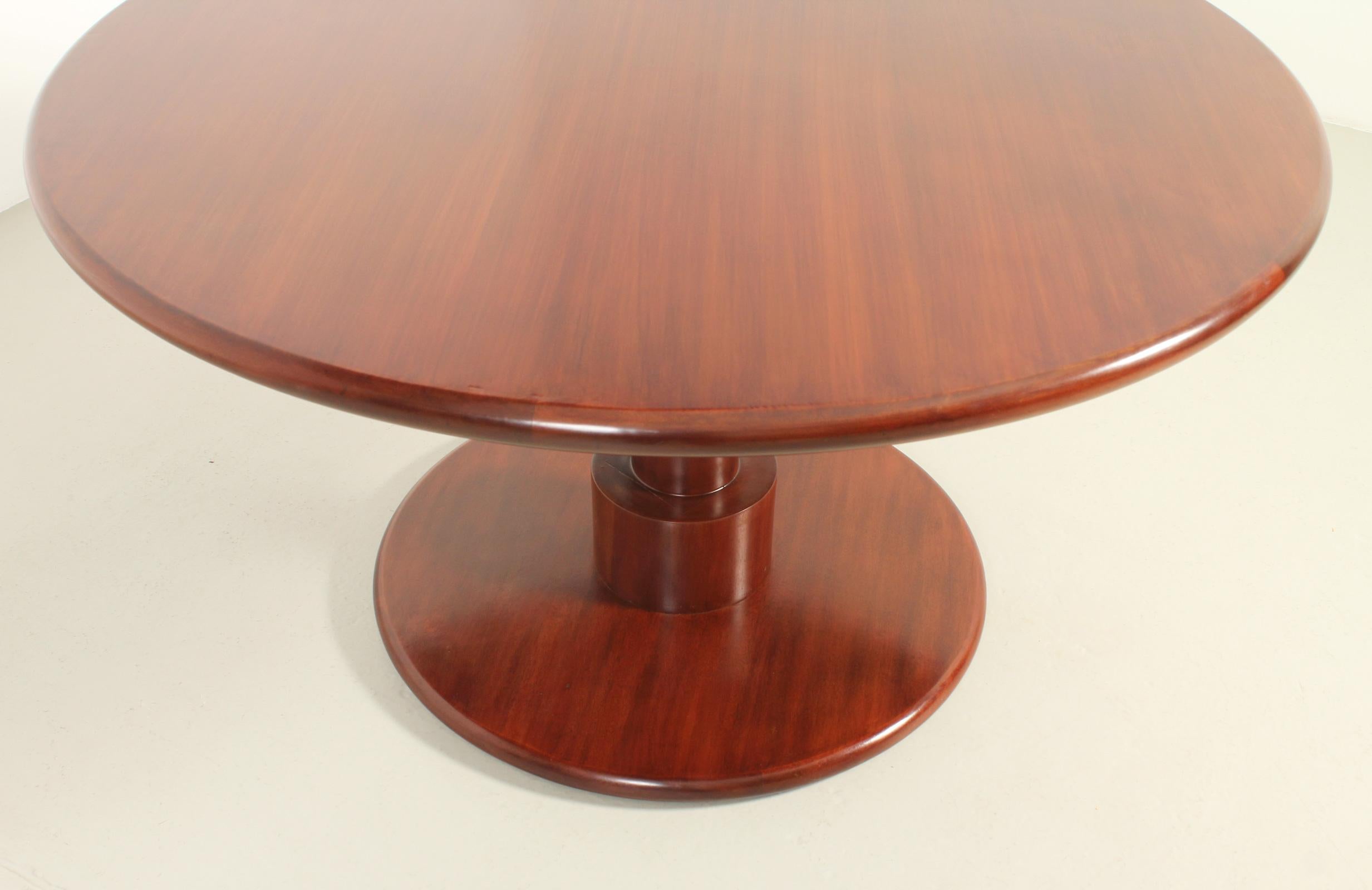 Fruitwood Reno Dining Table by Correa and Milá, 1961 For Sale