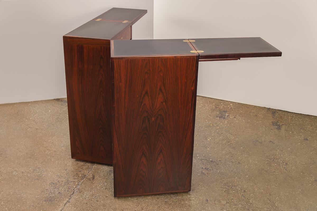 Reno Wahl Iversen Rosewood Folding Dry Bar for Dyrlund 4
