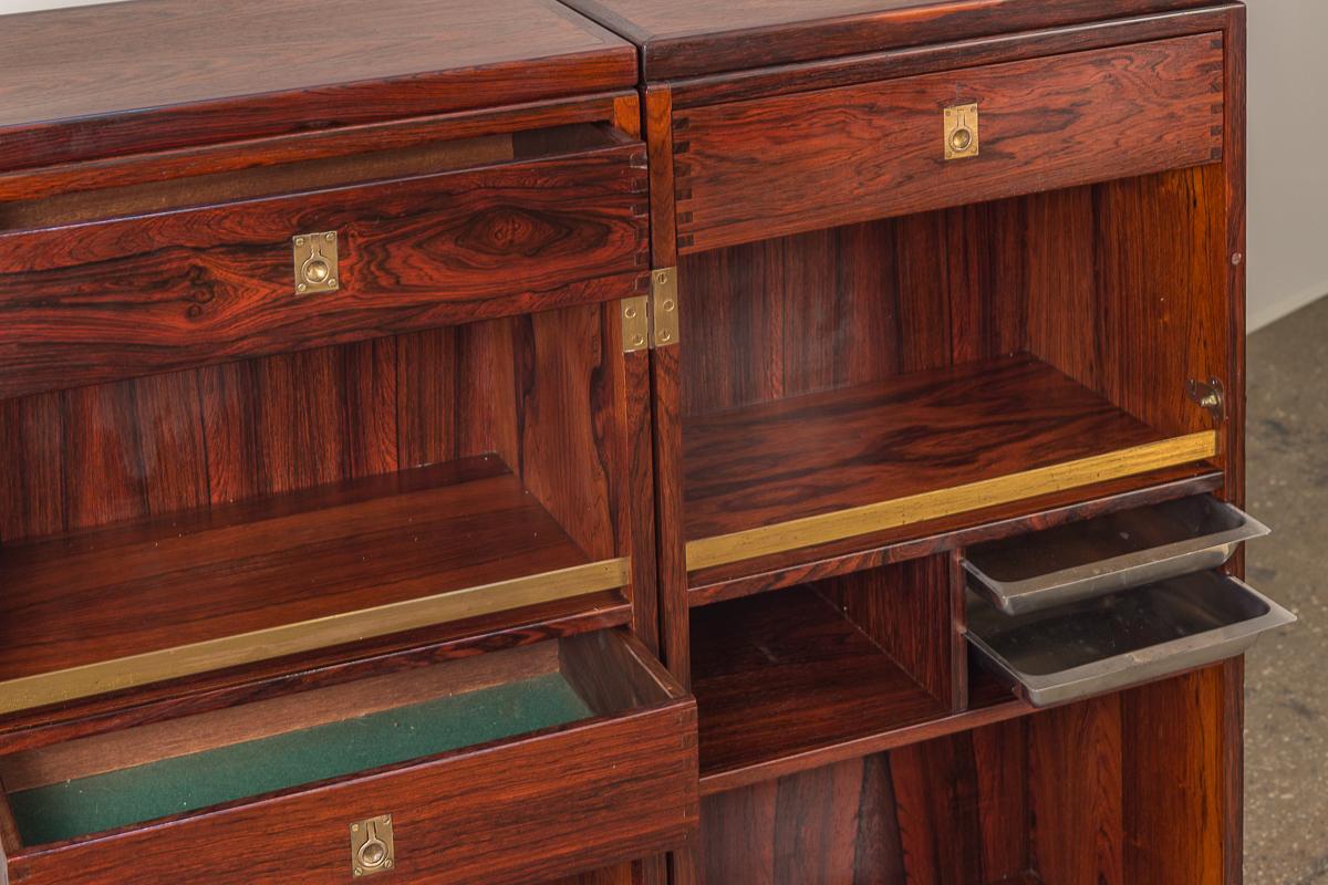 Reno Wahl Iversen Rosewood Folding Dry Bar for Dyrlund 2