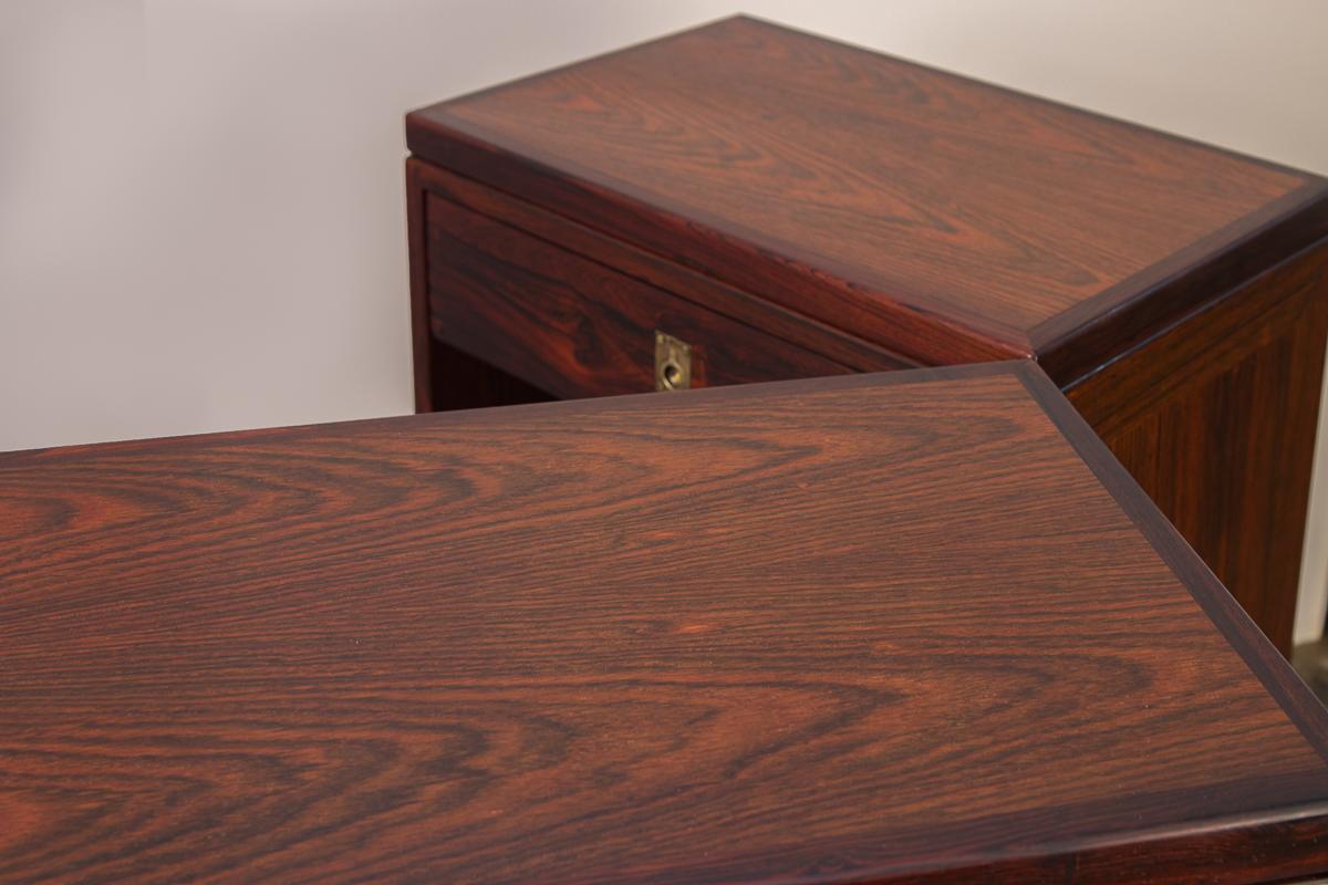 Reno Wahl Iversen Rosewood Folding Dry Bar for Dyrlund 3