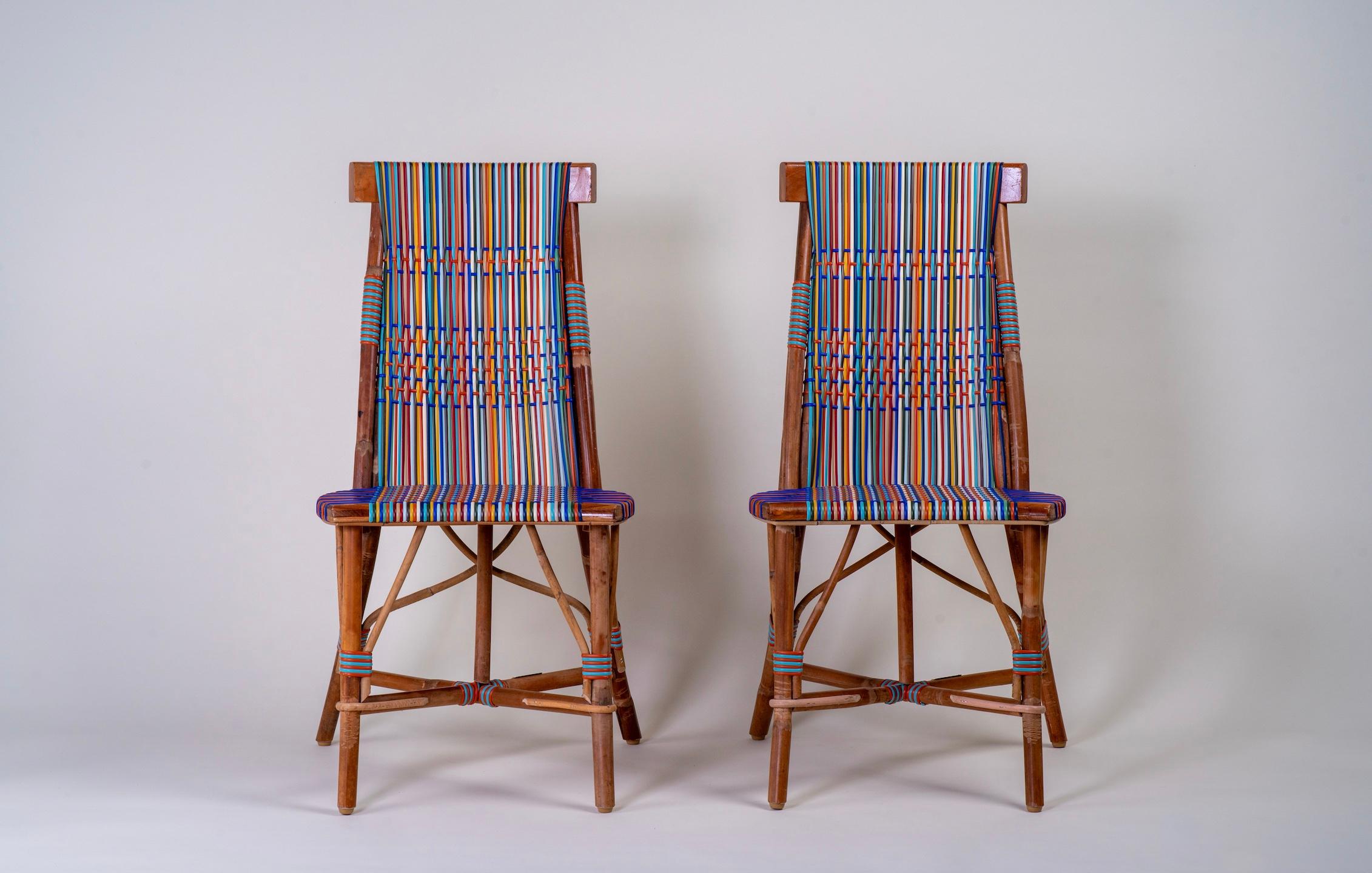 Bambù Sedia Renoir di Philippe Model. in vendita