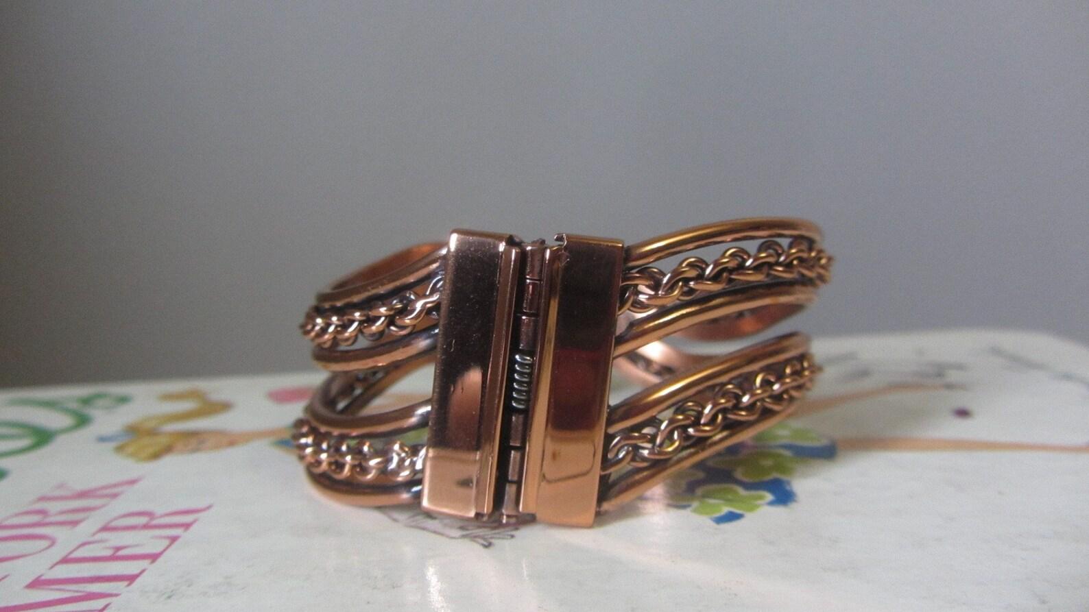Pulsera de almejas de cobre Renoir, circa años 50 en venta 3